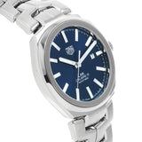 Tag Heuer Link Automatic Blue Dial Silver Steel Strap Watch for Men - WBC2112.BA0603