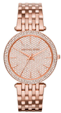 Michael Kors Darci Rose Gold Dial Rose Gold Steel Strap Watch for Women - MK3439