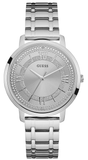 Guess Montauk Silver Dial Stainless Steel Watch For Women - W0933L1