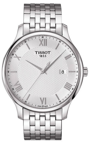 Tissot T Classic Tradition Silver Dial Watch For Men - T063.610.11.038.00