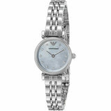 Emporio Armani Gianni Blue Dial Silver Stainless Steel Watch For Women - AR1961