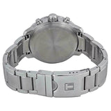 Tissot Quickster Chronograph Black Dial Silver Steel Strap Watch For Men - T095.417.11.067.00