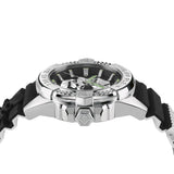 Philipp Plein The Skull Black Dial Black Silicone Strap Watch for Men - PWAAA0121