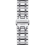 Tissot T Trend Couturier Lady Black Dial Silver Steel Strap Watch For Women - T035.210.11.051.00