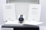 IWC Portofino Chronograph Black Dial Black Leather Strap Watch for Men - IW391008