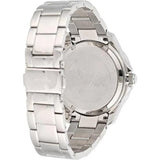 Guess Minimal Black Dial Silver Steel Strap Watch for Men - W0416G1