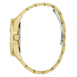 Guess Queen Quartz Gold Dial Gold Steel Strap Watch For Women - GW0464L2