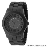 Marc Jacobs Pelly Black Dial Black Stainless Steel Strap Watch for Women - MBM2531