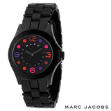 Marc Jacobs Pelly Black Dial Black Stainless Steel Strap Watch for Women - MBM2543