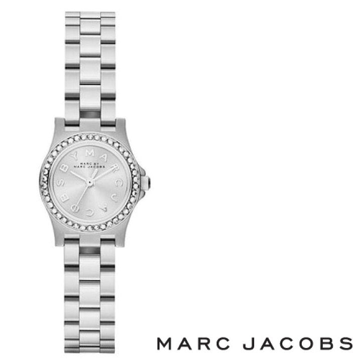 Marc Jacobs Henry Silver Dial Silver Steel Strap Watch for Women - MBM3276