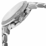 Michael Kors Runway White Dial Silver Steel Strap Watch for Women - MK5825