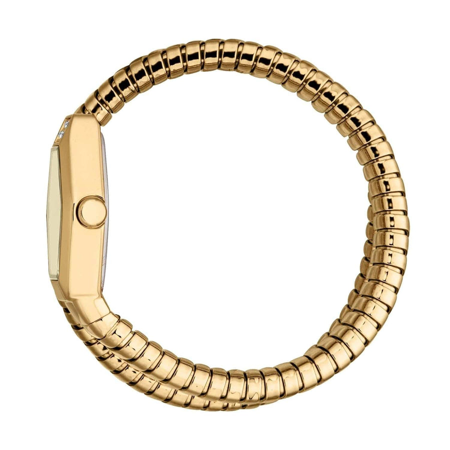 Just Cavalli Splora Gold Dial Gold Steel Strap Watch for Women - JC1L394M0025