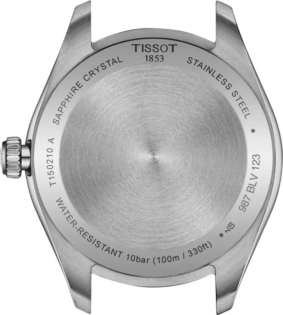 Tissot PR 100 Quartz Silver Dial Silver Steel Strap Watch for Women - T156.210.11.031.00