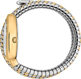 Just Cavalli Cosenza Silver Dial Two Tone Steel Strap Watch for Women - JC1L232M0055