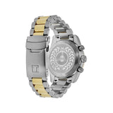 Tissot PR516 Chronograph Black Dial Two Tone Steel Strap Watch for Men - T149.417.22.051.00