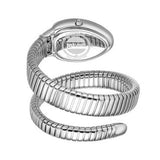 Just Cavalli Glam Evo 4 Mother of Pearl Dial Silver Steel Strap Watch for Women - JC1L229M0015