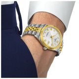 Tissot Ballade Powermatic 80 Cosc Silver Dial Two Tone Steel Strap Watch for Men - T156.408.22.033.00