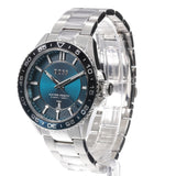 Hugo Boss Runner 3H Green Dial Silver Steel Strap Watch for Men - 1514208