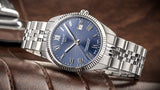 Tissot Ballade Powermatic 80 COSC Blue Dial Silver Steel Strap Watch for Men - T156.408.11.043.00