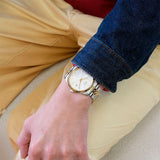 Tissot Ballade Quartz Silver Dial Two Tone Steel Strap Watch for Men - T156.410.22.031.00