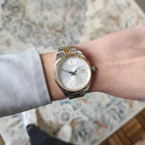 Tissot Ballade Quartz Silver Dial Two Tone Steel Strap Watch for Women - T156.210.22.031.00