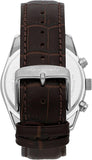 Maserati Attraction Limited Edition Chronograph Blue Dial Brown Leather Strap Watch for Men - R8851151003