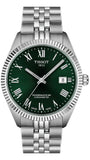 Tissot Ballade Powermatic 80 COSC Green Dial Silver Steel Strap Watch for Men - T156.408.11.093.00