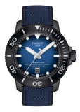 Tissot Seastar 2000 Professional Powermatic 80 Blue Dial Blue Nylon Strap Watch for Men - T120.607.37.041.00
