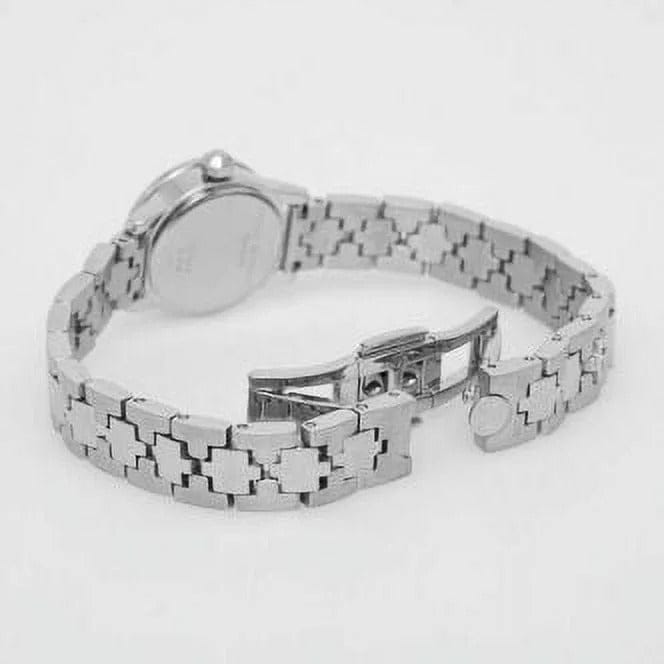 Tory Burch Reva Silver Dial Silver Steel Strap Watch for Women - TBW4044