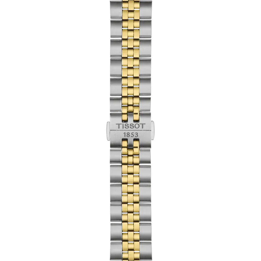 Tissot Ballade Quartz Silver Dial Two Tone Steel Strap Watch for Men - T156.410.22.031.00