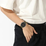 Hugo Boss Skytraveller Chronograph Black Dial Green Leather Strap Watch for Men - 1514148