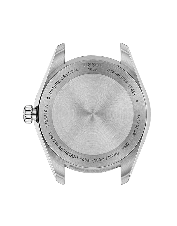 Tissot Ballade Quartz Silver Dial Two Tone Steel Strap Watch for Women - T156.210.22.031.00