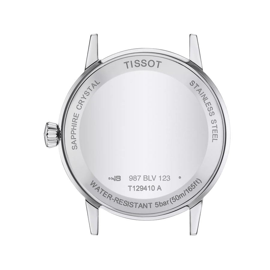 Tissot Classic Dream Silver Dial Silver Steel Strap Watch for Men - T129.410.11.031.00