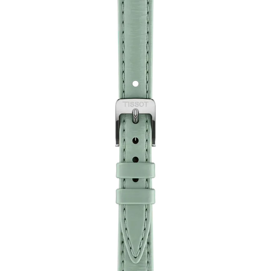 Tissot SRV Green Dial Green Leather Strap Watch for Women - T160.110.16.093.00