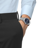 Tissot Ballade Quartz Blue Dial Silver Steel Strap Watch for Men - T156.410.11.041.00