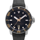 Tissot Seastar 2000 Professional Powermatic 80 Black Dial Black Rubber Strap Watch for Men - T120.607.17.441.01