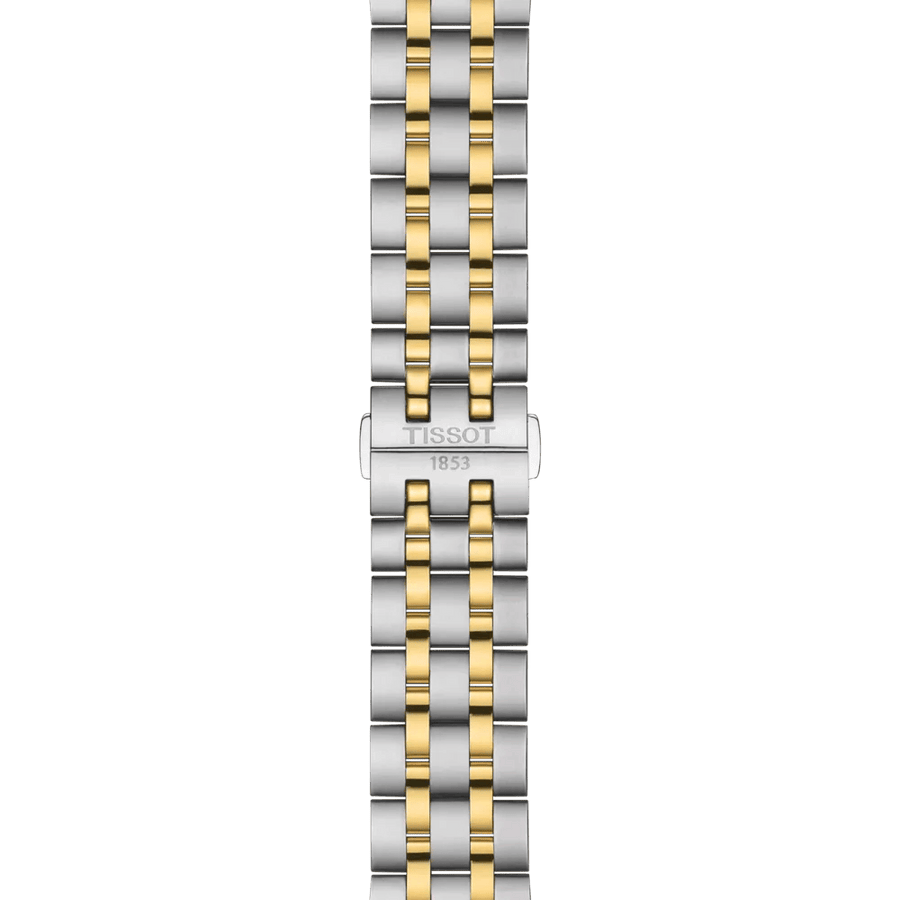 Tissot Classic Dream Silver Dial Two Tone Steel Strap Watch for Men - T129.410.22.031.00