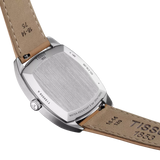 Tissot Stylist Quartz Silver Dial Brown Leather Strap Watch for Women - T159.909.16.031.00