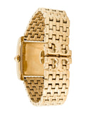 Tory Burch Eleanor Mother of Pearl Pink Dial Gold Steel Strap Watch for Women - TBW1077