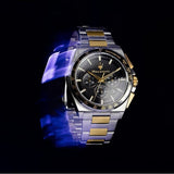 Maserati Velocità Chronograph Black Dial Two Tone Steel Strap Watch for Men - R8873652003