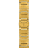 Tissot PRX Digital Quartz Gold Dial Gold Steel Strap Watch for Men - T137.463.33.020.00