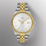 Tissot Ballade Quartz Silver Dial Two Tone Steel Strap Watch for Men - T156.410.22.031.00