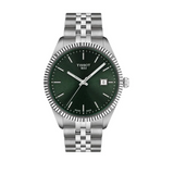 Tissot Ballade Quartz Green Dial Silver Steel Strap Watch for Men - T156.410.11.091.00