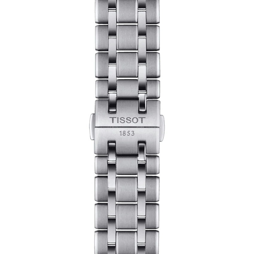 Tissot Chemin Des Tourelles Powermatic 80 Grey Dial Silver Steel Strap Watch for Men - T139.407.11.068.00