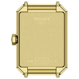 Tissot SRV Black Mother of Pearl Dial Black Leather Strap Watch for Women - T160.110.36.126.00