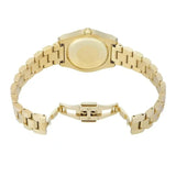 Emporio Armani Federica Mother of Pearl White Dial Gold Steel Strap Watch for Women - AR11657