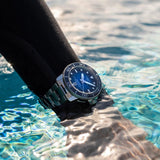 Tissot Seastar 2000 Professional Powermatic 80 Blue Dial Silver Steel Strap Watch for Men - T120.607.11.041.01