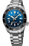 Seiko Prospex 1968 Heritage Divers GMT US Limited Edition Blue Dial Silver Steel Strap Watch for Men - SPB477J1