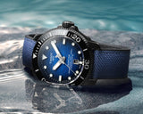 Tissot Seastar 2000 Professional Powermatic 80 Blue Dial Blue Nylon Strap Watch for Men - T120.607.37.041.00