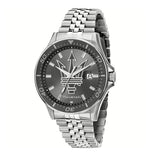 Maserati SFIDA Chronograph Grey Dial Silver Steel Strap Watch for Men - R8853140010